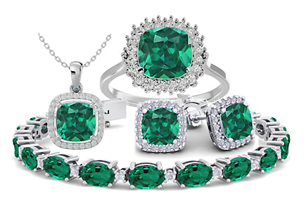 Emerald Gemstone Jewelry