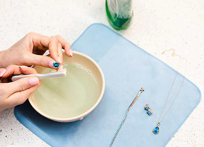 How to Clean Your Blue Topaz Bracelet