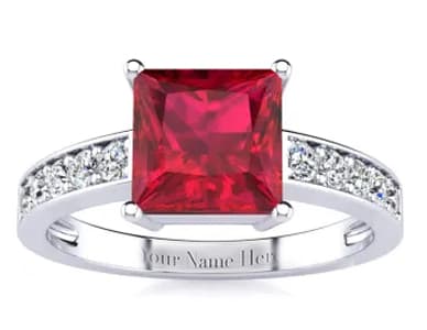 Personalize Your Ruby Ring