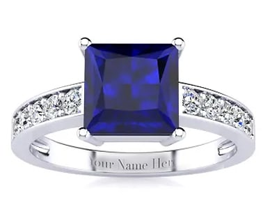 Personalize Your Sapphire Ring