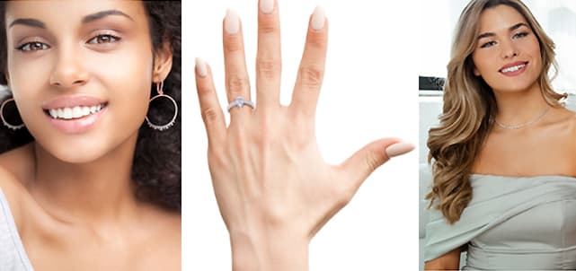 How to Wear Cheap Engagement Rings