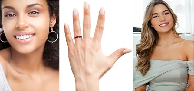 How to Wear a Ruby Eternity Band