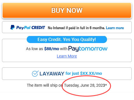 Payment Methods