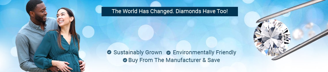 The World Has Changed. Diamonds Have Too! Lab Grown Diamond Eternity Rings - Sustainably Grown - Environmentally Friendly - Buy From The Manufacturer & Save 