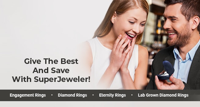 The Perfect Ring For The Perfect Couple - Give The Best And Save With SuperJeweler!