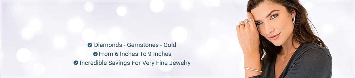 Gorgeous Bracelets From SuperJeweler, Diamonds Gemstones Gold, From 6 Inches to 9 Inches, Incredible Savings For Very Fine Jewelry