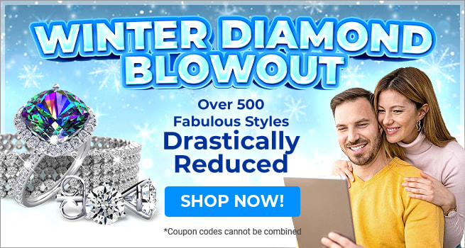  Shine Like A Diamond - Winter Diamond Blowout - Over 500 Fabulous Styles Drastically Reduced - Code: Shine - Shop Now!
