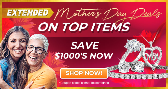 Extended Mother's Day deals on Top Items - Guaranteed Mother's Day Delivery - Save $100's Now - Code: SJMOM - Shop Now!