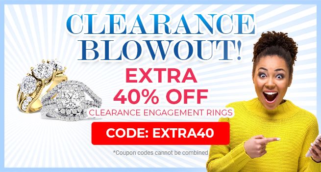Clearance Blowout! Extra 40% Off Clearance Jewelry - Code: Extra40 - Shop Now!