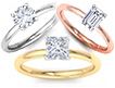 1 carat lab grown diamond ring deals | SuperJeweler