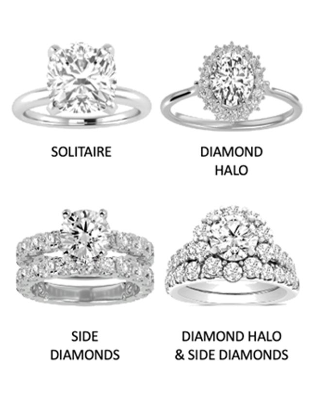 Lab grown diamond rings superjeweler