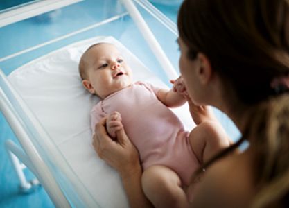 Lab Grown Diamond Necklace as a Push Present