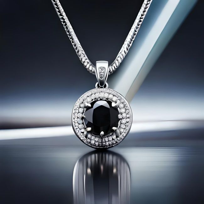 How would I price a 10 carat black diamond pendant?