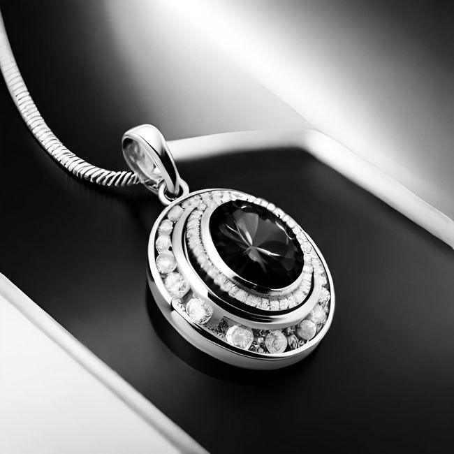 What is the symbolism of black diamonds in jewelry?