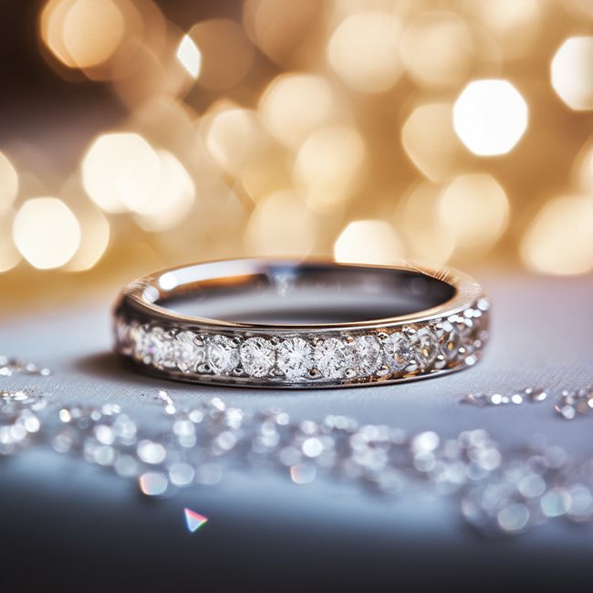 How much does a diamond wedding ring cost?