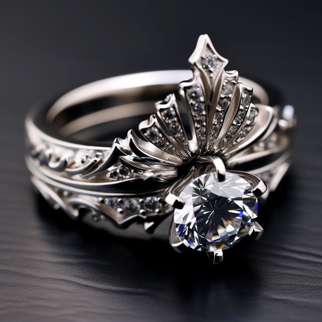 What are black diamond wedding rings and how do they compare to traditional ones?