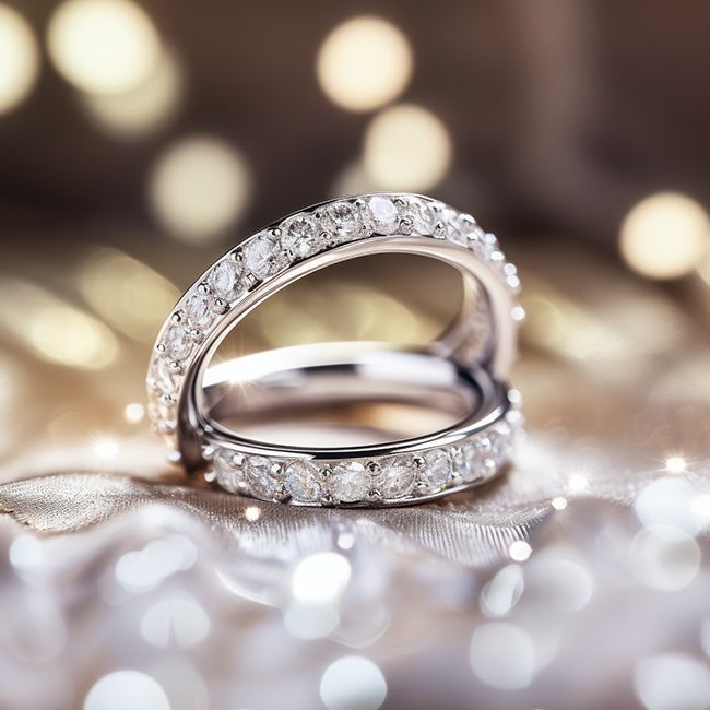 What are the differences between lab-grown and natural diamonds for wedding rings?