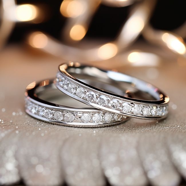What are the latest trends in diamond wedding rings?