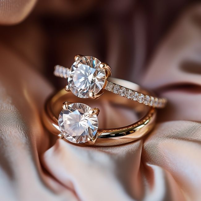 What are the pros and cons of solitaire diamond wedding rings?