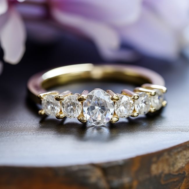 What should I know about diamond grading for wedding rings?