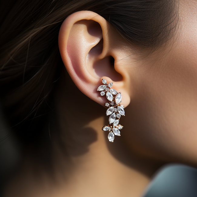 Can lab grown diamond earrings cause allergic reactions?