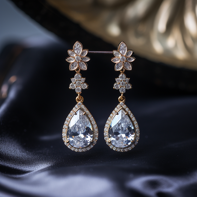 What is the most popular size for lab grown diamond earrings?