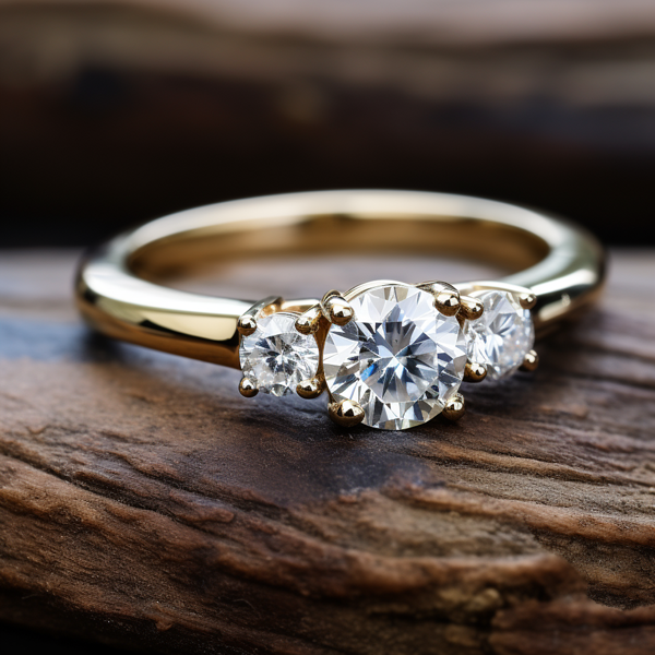 How to style with a lab grown diamond ring?
