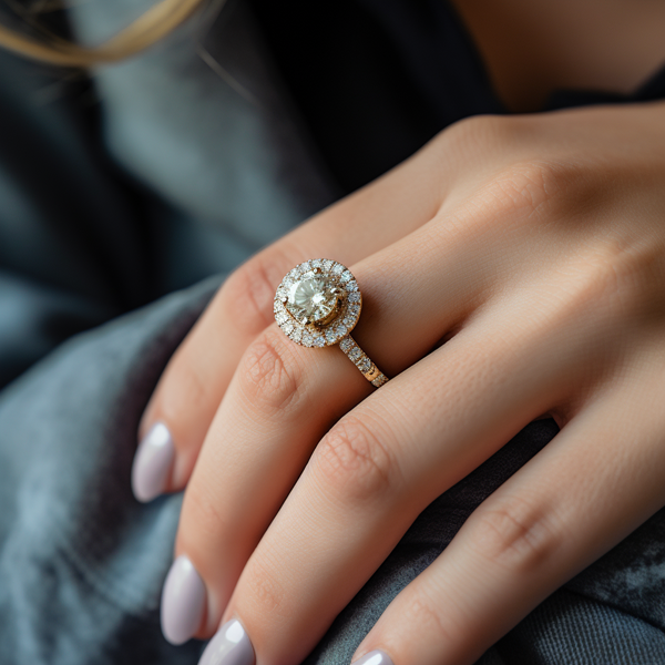 What are the best occasions to wear a lab grown diamond ring?