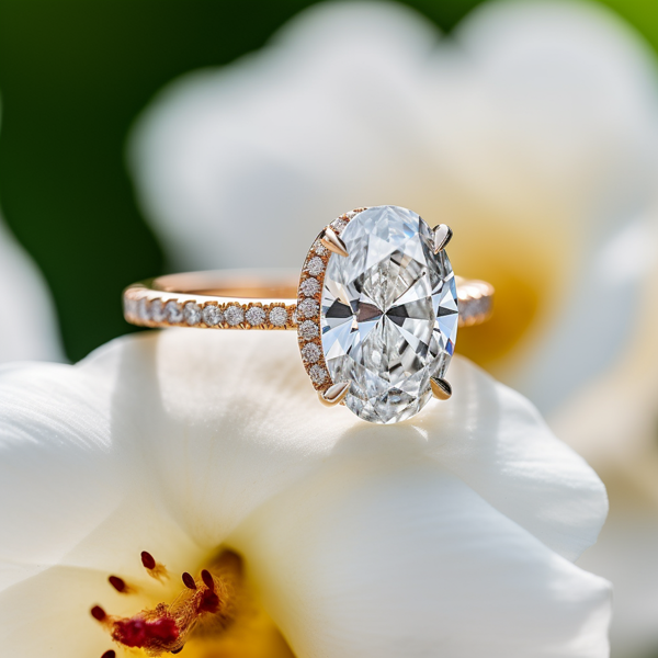 What does the color of a diamond mean in a ring?