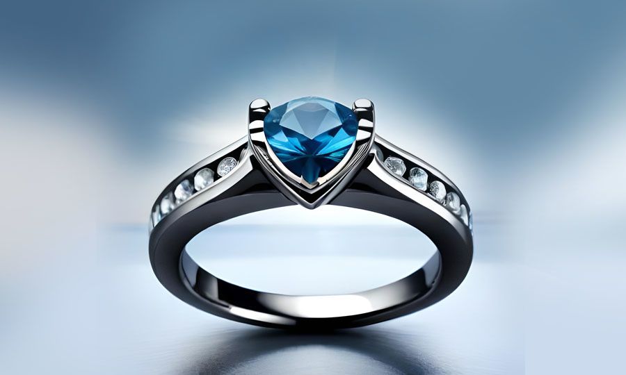 Are custom blue diamond rings worth the cost?