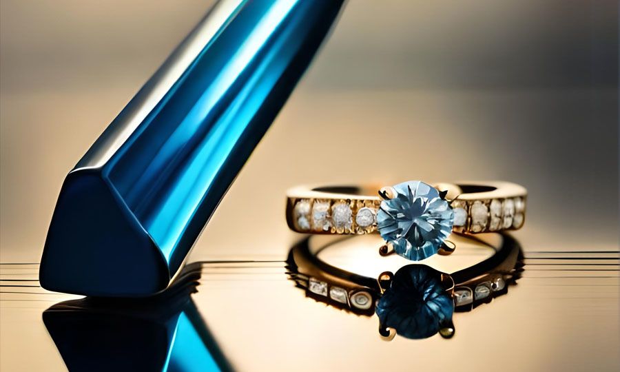 How to budget for a blue diamond ring?