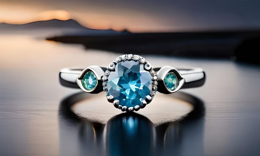 How to size a blue diamond ring correctly