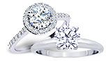 1 Carat Diamond Engagement Rings