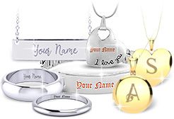 Personalized Jewelry from SuperJeweler