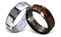 Alternative Metal Wedding Rings