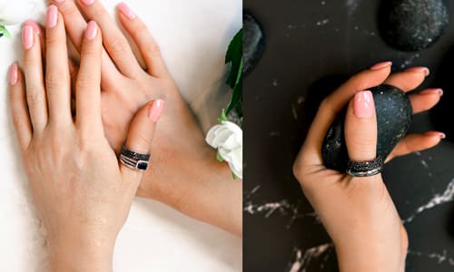 How to Stack Thumb Rings
