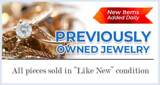 Previousely Owned Jewelry - New Items Added Daily - All pieces sold in 