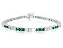 Emerald Bracelets: May Birthstone Charm