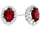 Ruby Earrings: Spark Joy with July's Fire