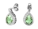 Green Amethyst Earrings: Brilliant Brilliance