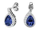 Tanzanite Earrings: Dangle or Stud | Luxurious Sparkle