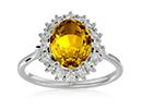 Citrine Ring | Beautiful Selection Of Every Style Of Citrine And Diamond Ring At Amazing SuperJeweler Prices