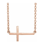 Sideways Cross Necklace | Huge Selection And Lowest Prices From SuperJeweler