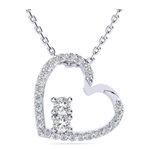 Diamond Heart Necklace | The Ultimate Classic Gift At Low SuperJeweler Prices