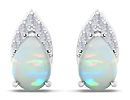 Opal Earrings: Dangle or Stud | Mesmerizing Hues