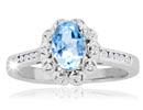 Aquamarine Ring: Channel Inner Royalty