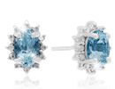 Aquamarine Earrings: Dangle or Stud | Your Choice