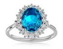 Blue Topaz Rings: Ice Blue Elegance | Shop Now