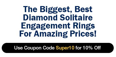 The Biggest, Best Diamond Solitaire Engagement Rings For Amazing Prices!