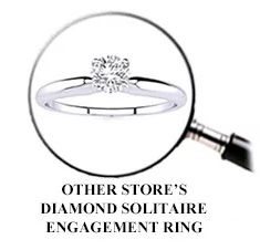 Other Store's Diamond Solitaire Engagement Ring